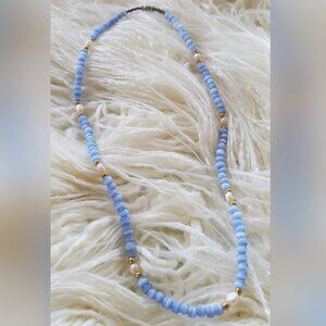Colorful Long Round Beaded Handmade Necklace. 🌴